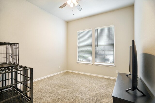 3224 Greymoore Dr, Anna, TX 75409 - interior space featuring ceiling fan and baseboards