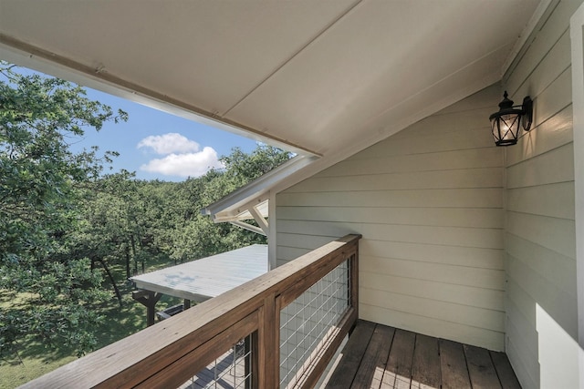 view of deck