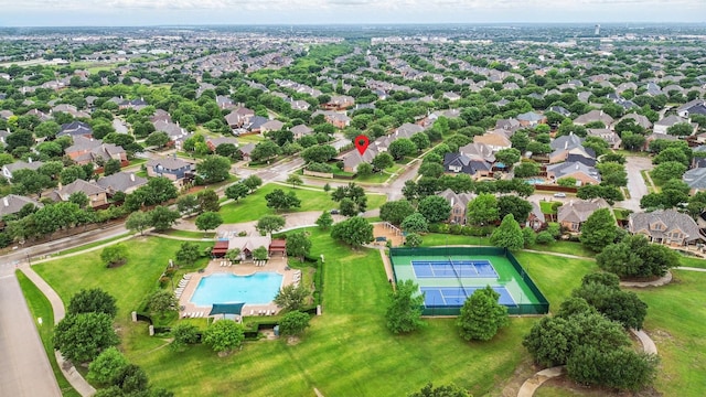 2099 Remington Ln, Frisco, TX 75033 - drone / aerial view of a pool