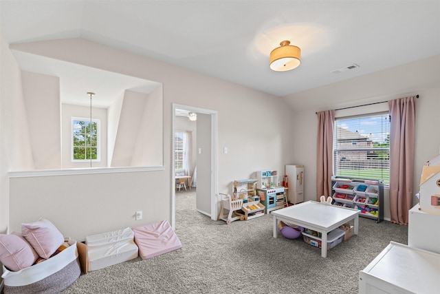 1744 Wildflower Ln, Wylie, TX 75098 - playroom featuring carpet floors and healthy amount of natural light