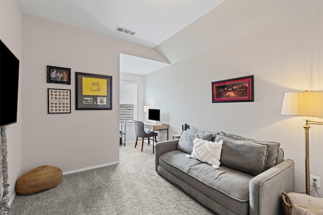 1744 Wildflower Ln, Wylie, TX 75098 - living area with carpet floors, baseboards, and an office area