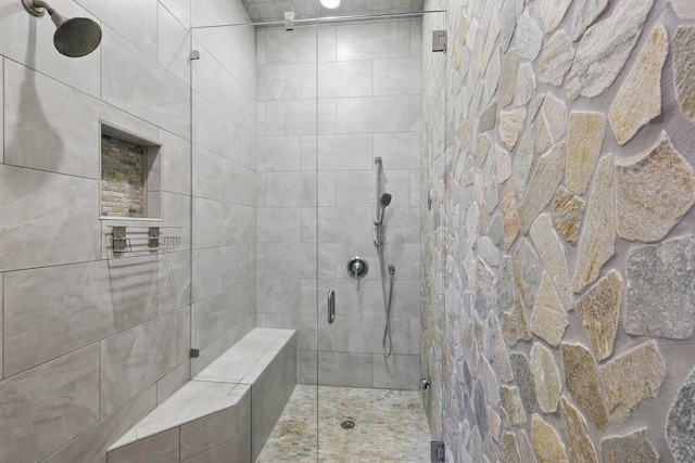 304 Nora Ln, Argyle, TX 76226 - bathroom featuring a shower stall