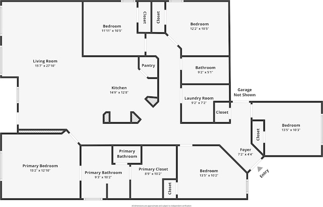 1967 Bayside St, Dallas, TX 75212 - property floor plan