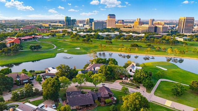 303 Steeplechase Dr, Irving, TX 75062 - view of urban area with a large body of water and a golf course