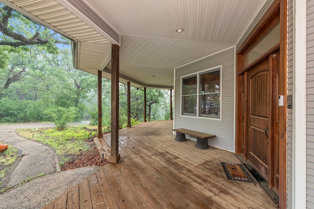 10080 Arvin Hill Rd, Aubrey, TX 76227 - view of wooden deck
