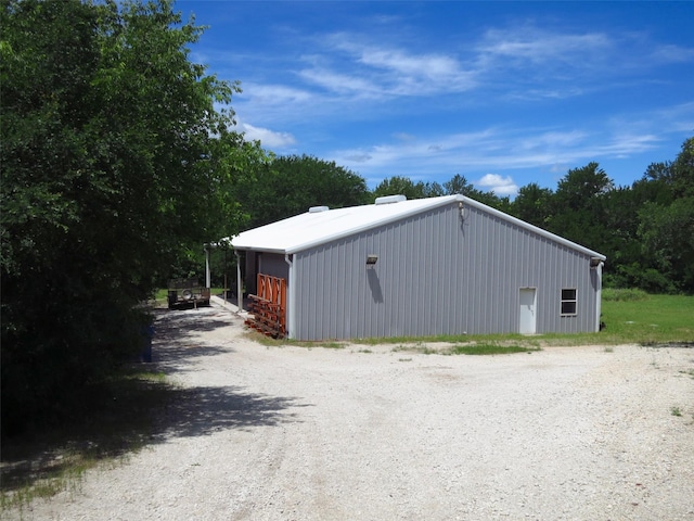10080 Arvin Hill Rd, Aubrey, TX 76227 - view of pole building