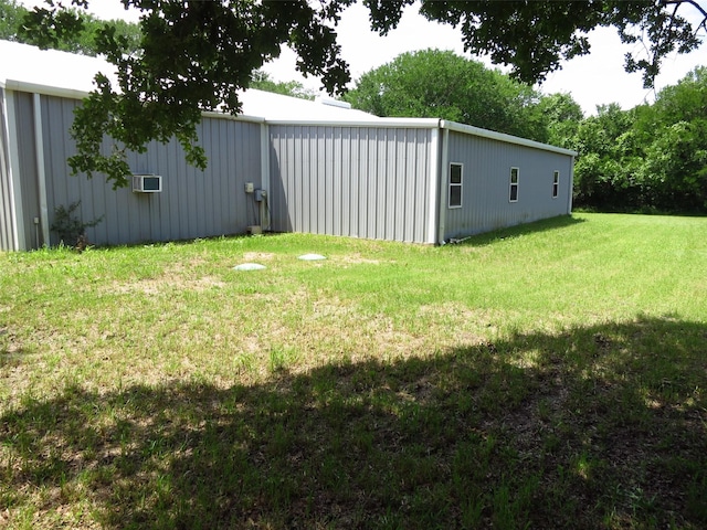 10080 Arvin Hill Rd, Aubrey, TX 76227 - view of green lawn with an outbuilding and an outdoor structure