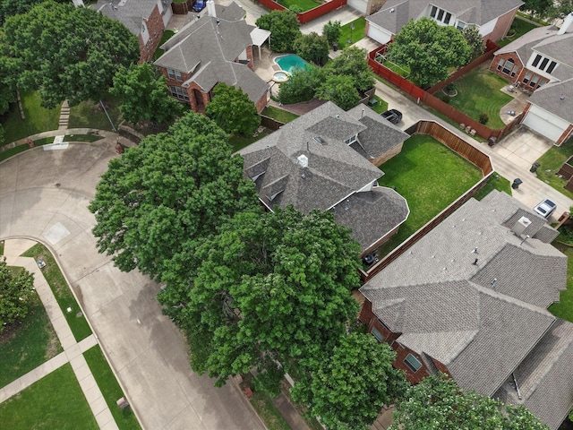 3704 Southport Dr, Plano, TX 75025 - aerial perspective of suburban area