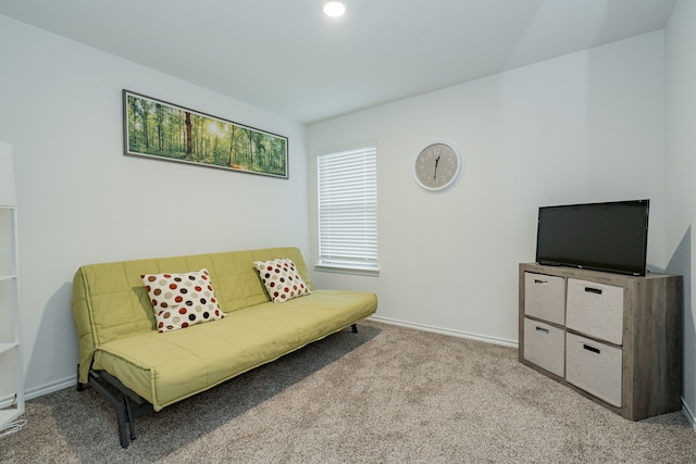 2308 Bellewood Ct, Crandall, TX 75114 - carpeted living room featuring baseboards