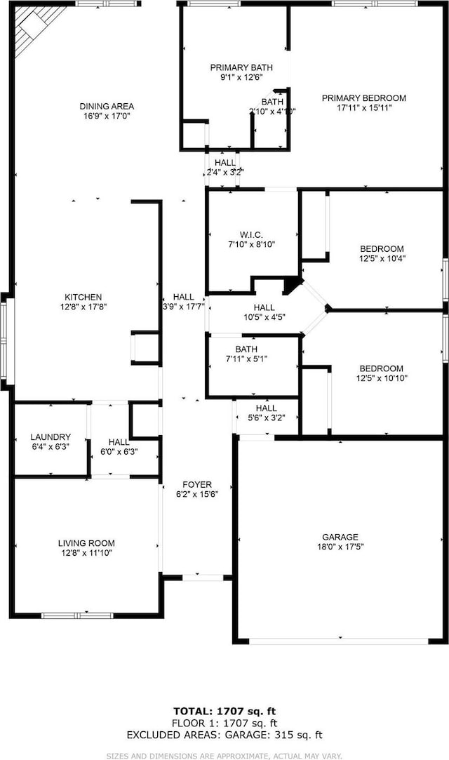 2691 Waterdance Dr, Little Elm, TX 75068 - home floor plan