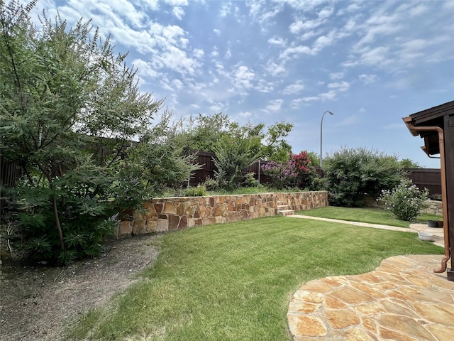 view of yard