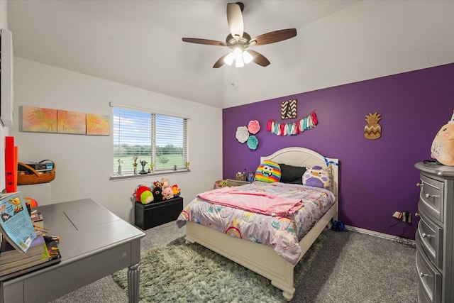 2643 Perdenales Dr, Royse City, TX 75189 - bedroom with carpet flooring and a ceiling fan