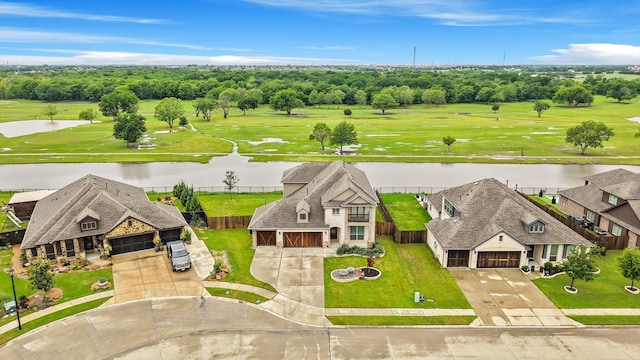 2643 Perdenales Dr, Royse City, TX 75189 - aerial view of a nearby body of water, a golf club, and a tree filled landscape