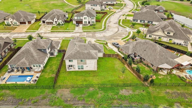 2643 Perdenales Dr, Royse City, TX 75189 - aerial view of residential area featuring a pool