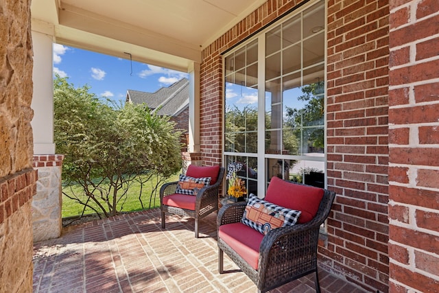 850 Long Valley Ct, Prosper, TX 75078 - view of patio with a porch