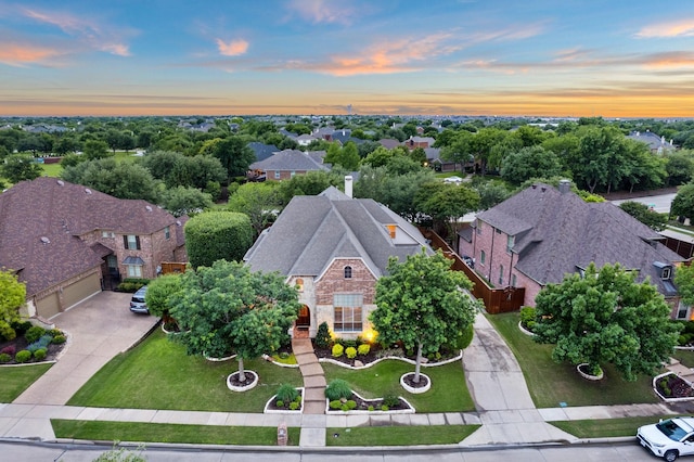 1727 Lantana Ln, Frisco, TX 75033 - aerial view of residential area