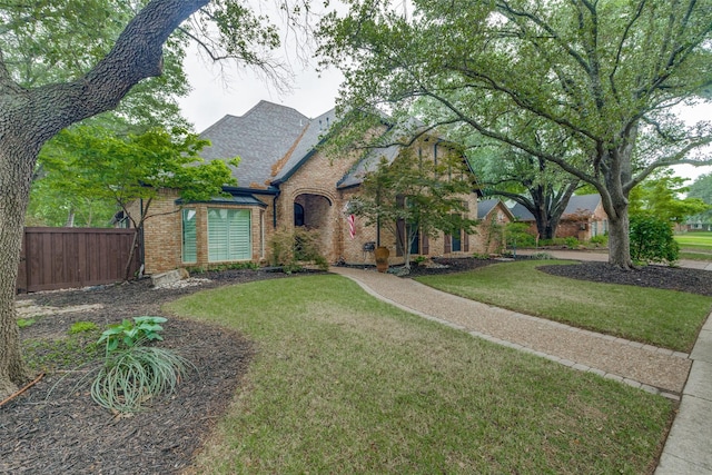 6701 Timothy Dr, Plano, TX 75023 - view of front facade featuring brick siding and roof with shingles