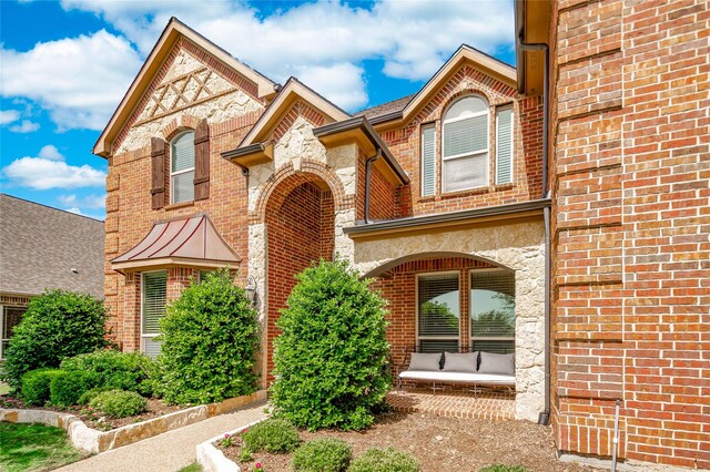 2705 Brunswick Cv, Trophy Club, TX 76262 - view of front of home with brick siding