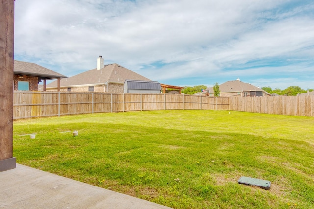 522 N Montague St, Pilot Point, TX 76258 - view of yard
