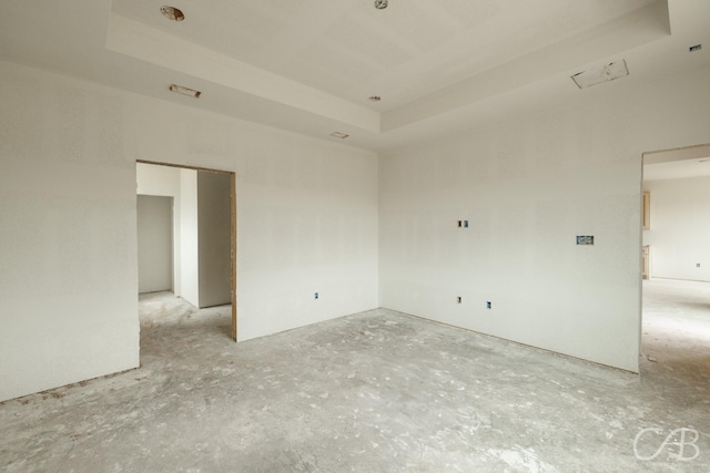 7507 Salerno Ct, Abilene, TX 79606 - spare room with a raised ceiling