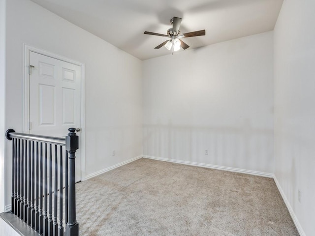 323 Emma Call Ct, Decatur, TX 76234 - carpeted spare room featuring ceiling fan and baseboards