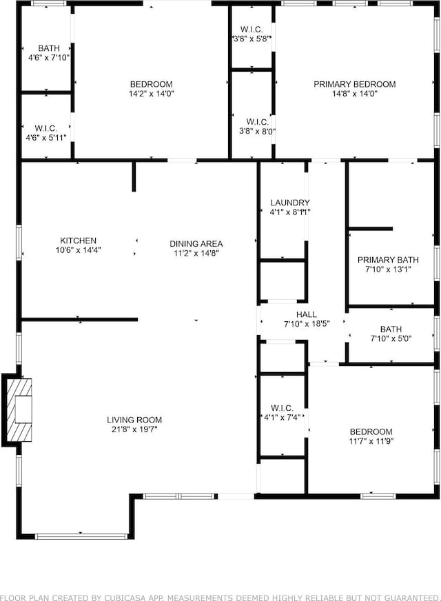 4719 Wateka Dr, Dallas, TX 75209 - property floor plan