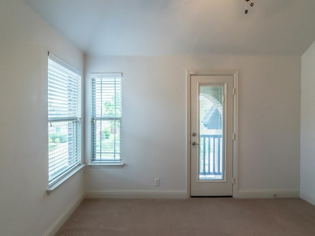 928 Freesia Dr, Little Elm, TX 75068 - unfurnished room with healthy amount of natural light, carpet flooring, and baseboards