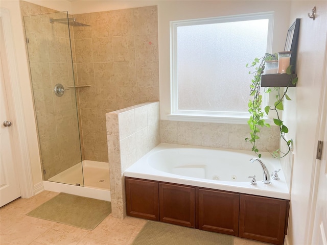 9812 Shadybrooke Dr, Shreveport, LA 71115 - full bath featuring a tub with jets and a tile shower
