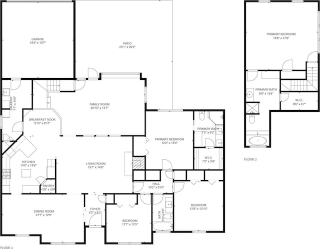 4020 Kerr Ct, Farmers Branch, TX 75244 - property floor plan