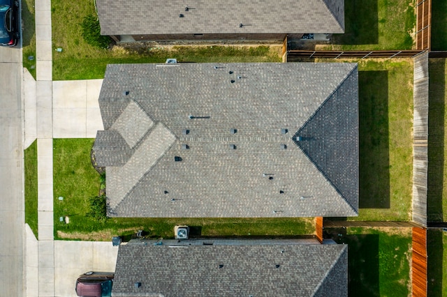 view of subject property