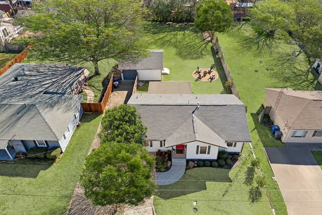 view of subject property
