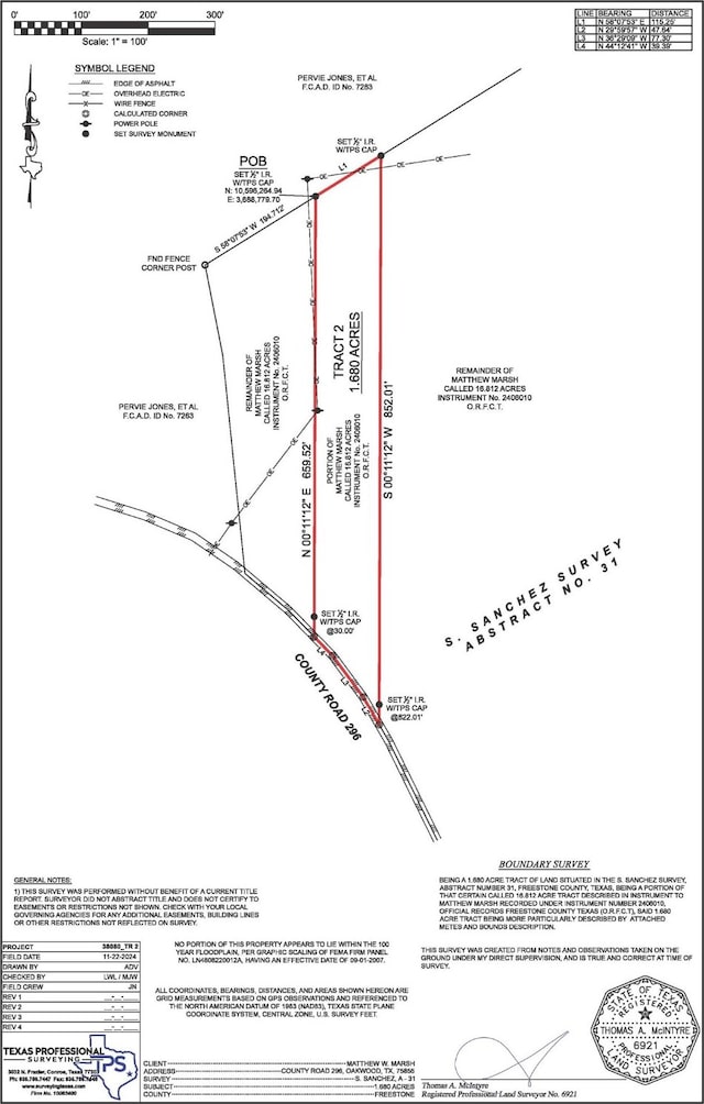 TRACT2 Fcr 296, Oakwood, TX 75855