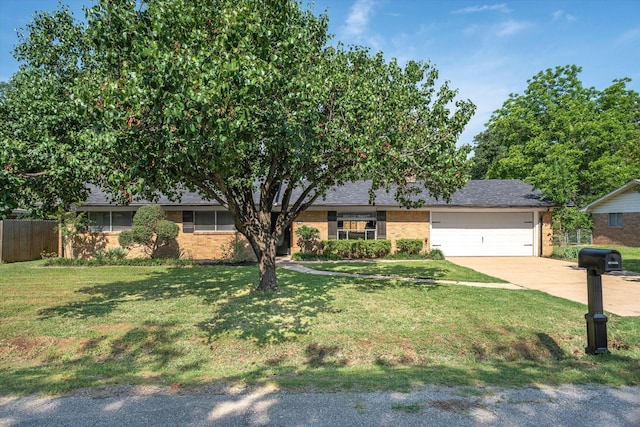 407 Sunset St, Malakoff, TX 75148 - view of front of home featuring brick siding, an attached garage, driveway, and roof with shingles