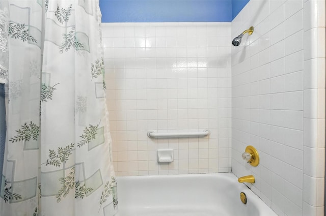 3908 Windhaven Rd, Fort Worth, TX 76133 - full bathroom with shower / bathtub combination with curtain