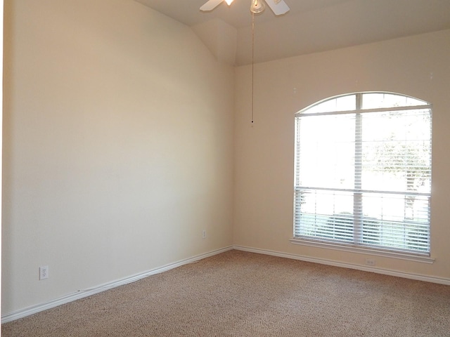 1423 Red Wolf Dr, Rockwall, TX 75087 - unfurnished room with light carpet, ceiling fan, and baseboards