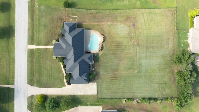 12809 Day Break Trl, Burleson, TX 76028 - drone / aerial view of a pool area