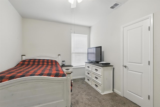 1206 Burlingame Dr, Cleburne, TX 76033 - bedroom with carpet flooring and a ceiling fan