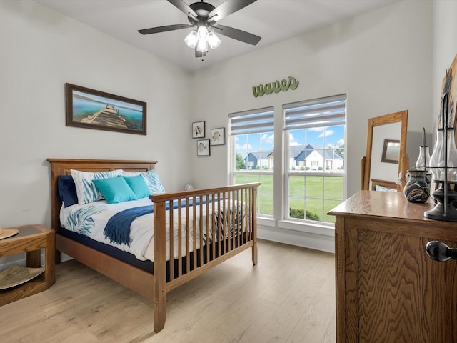 650 Winkler Way, Springtown, TX 76082 - bedroom featuring light wood-style floors