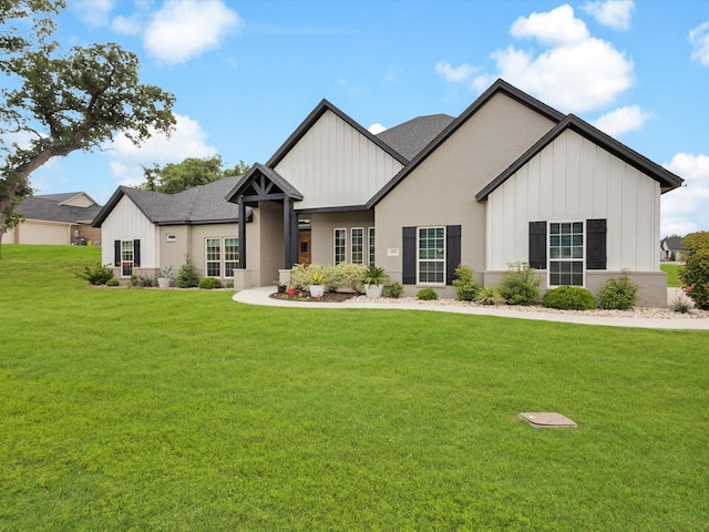 650 Winkler Way, Springtown, TX 76082 - modern farmhouse featuring board and batten siding and a front yard