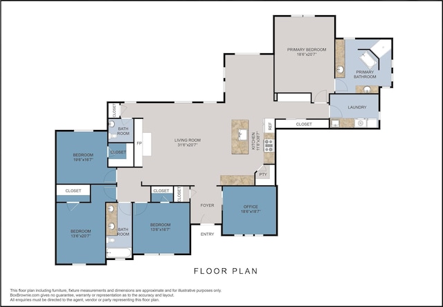 650 Winkler Way, Springtown, TX 76082 - room layout