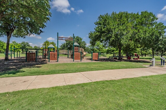 3048 Golfing Green Dr, Farmers Branch, TX 75234 - community playground featuring a lawn