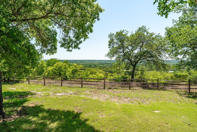 11775 Wind Hollow Ct, Tolar, TX 76476 - view of yard featuring fence and a rural view