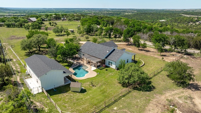 11775 Wind Hollow Ct, Tolar, TX 76476 - view of subject property with a pool