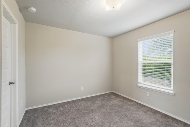 123 Rock Creek Ln, Terrell, TX 75160 - spare room featuring carpet flooring, baseboards, and a smoke detector