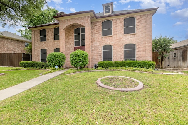 5509 Allen Ln, Rowlett, TX 75088 - view of front facade with brick siding