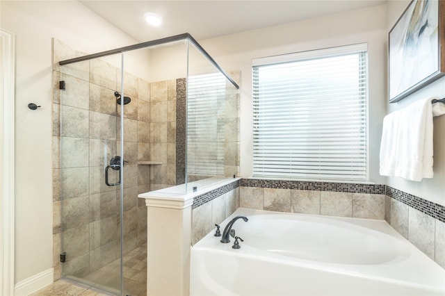 1519 Eminence Ln, Saint Paul, TX 75098 - full bath with a bath and a shower stall