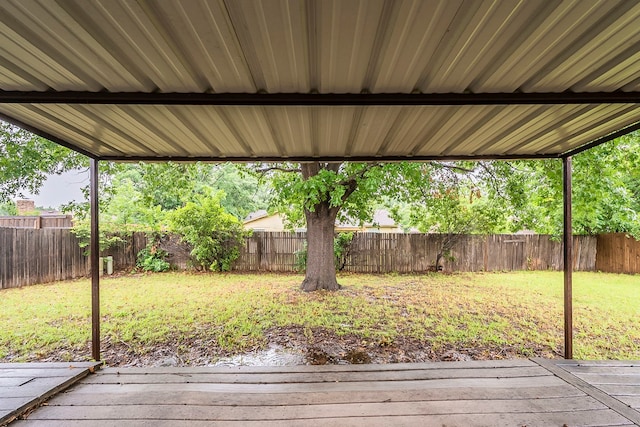 1600 Lagoona Ln, Edgecliff Village, TX 76134 - view of wooden deck