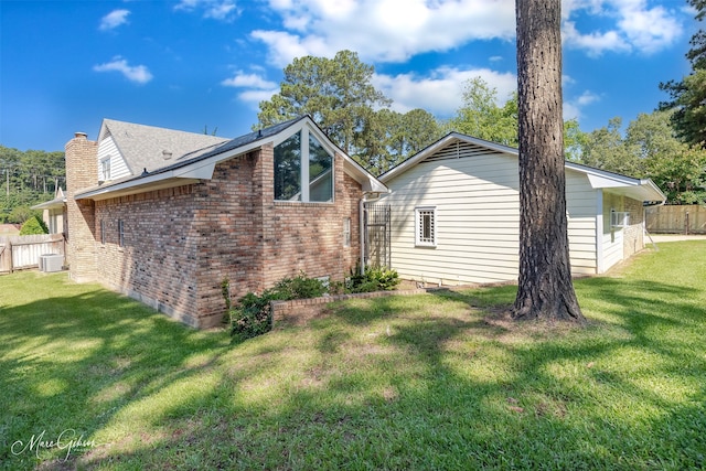8705 W Wilderness Way, Shreveport, LA 71106 - view of side of property featuring brick siding and central air condition unit