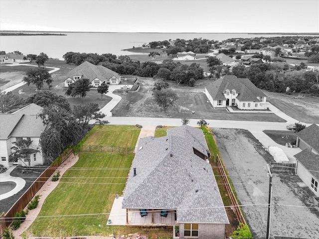 323 Green Meadow Dr, Little Elm, TX 75068 - aerial perspective of suburban area
