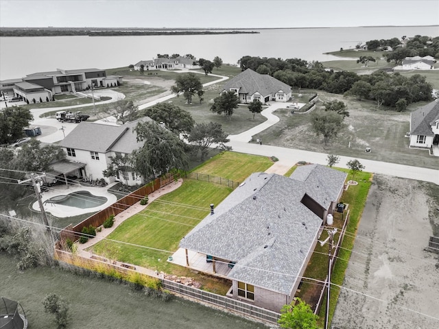 323 Green Meadow Dr, Little Elm, TX 75068 - aerial perspective of suburban area
